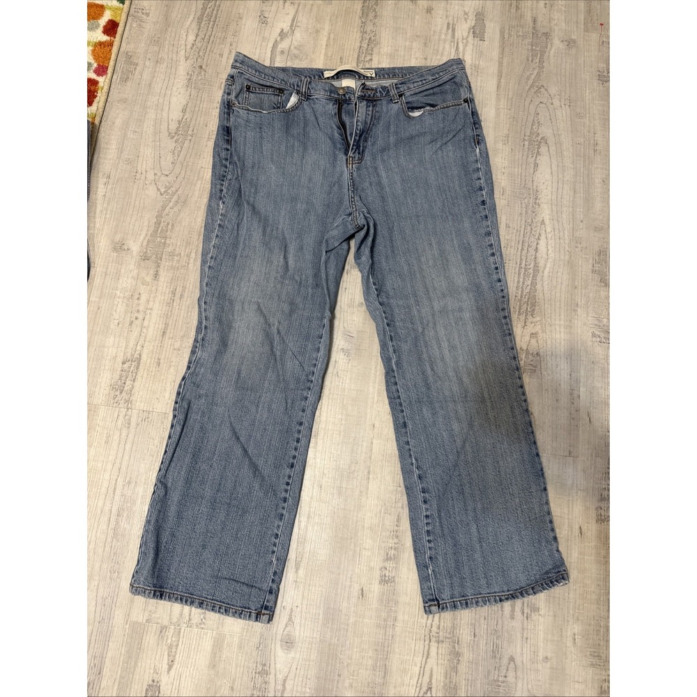 Venezia‎ Women's Jeans Size 18 Blue Denim Bootcut Mid Rise